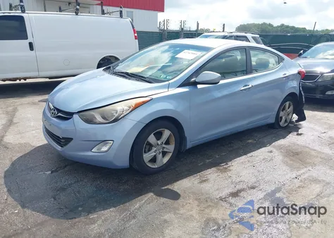 2013 Hyundai Elantra Gls/Limited z USA, uszkodzony, nr VIN KMHDH4AE5DU531264
